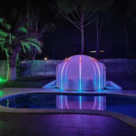 Chalet Con Piscina Y Jacuzzi En Madrid Alquila Habitaciones Algete المظهر الخارجي الصورة